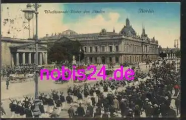 Berlin Wachparade Unter den Linden o ca.1925