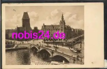 Berlin Waisenbrücke Märkisches Museum o 6.10.1910