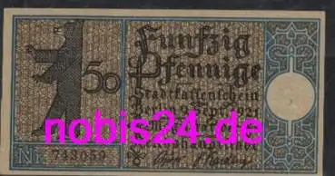 Kreuzberg Berlin Notgeld Bezirk 6 50 Pfennige 1921