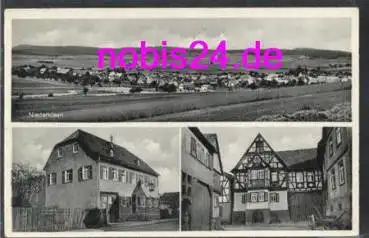 35428 Niederkleen Gasthaus zum Adler o 30.8.1960