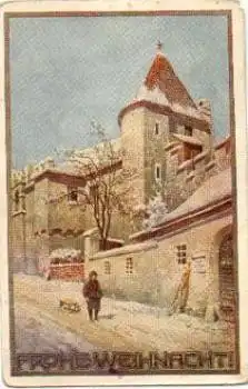 Winter  Kuenstlerkarte R. Mosek, gebr. ca. 1920