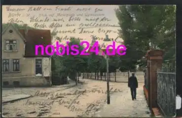 32457 Bünde Gymnasium Marktplatz *ca.1920