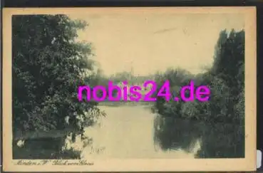 32425 Minden Westfalen Blick vom Glacis o ca.1940