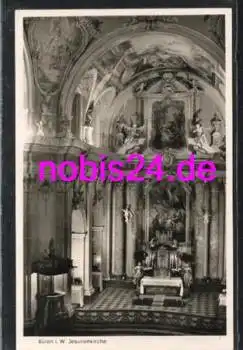 33142 Büren Jesuitenkirche innen *ca.1950