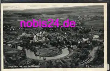 34613 Ziegenhain Luftbildaufnahme *ca.1940