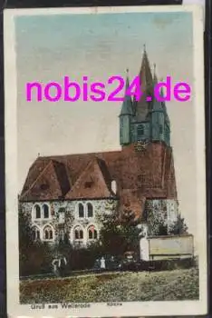 34370 Wellerode Kirchenansicht o 2.11.1943