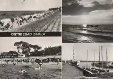 18374 Zingst Dars Mehrbildkarte o 1972