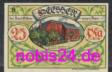 31707 Heessen Notgeld 25 Pfennige 1921