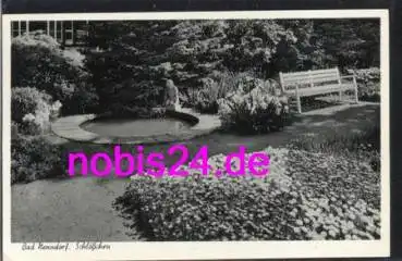 31542 Bad Neundorf Schlößchen Park o 28.10.1957