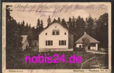 95615 Fichtelgebirge Silberhaus Forsthaus o 1928