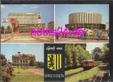 Dresden Kino Parkeisenbahn o 7.5.1982