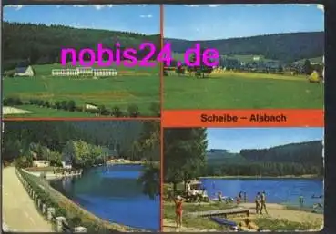98749 Scheibe Alsbach Freibad Gasthof o ca.1978