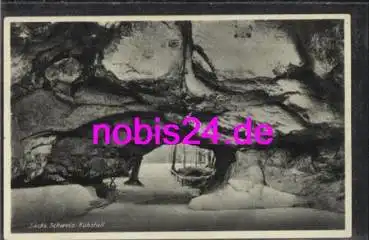 01814 Sächsische Schweiz Kuhstall Höhle *ca.1935