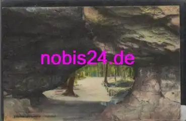 01814 Sächsische Schweiz Höhle Kuhstall *ca.1930