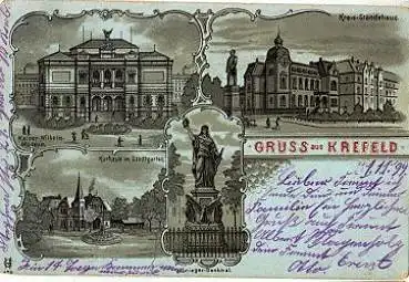 47798 Krefeld Farblitho o 1.11.1899 Erh. IV