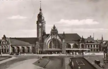 Krefeld Hauptbahnhof o  26.4.1958