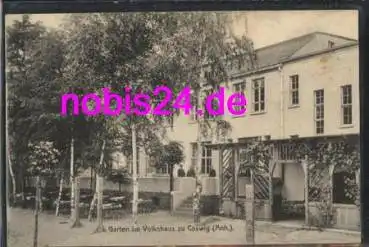 06869 Coswig Anhalt Garten im Volkshaus o  1918