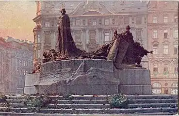 Prag, Huss-Denkmal,  * ca. 1930