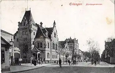 Erlangen, Nürnbergerstrasse, o 1.5.1916