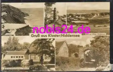 18565 Kloster auf Hiddensee o 11.9.1963