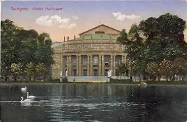 Stuttgart Hoftheater o 3.1.1915