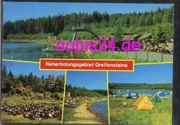 09427 Greifensteine Camping Bad Zeltplatz *ca.1985