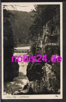 87629 Füssen Brücke Lechklamm o ca.1935