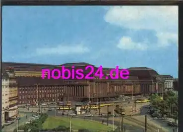 Leipzig Hauptbahnhof o 14.8.1968