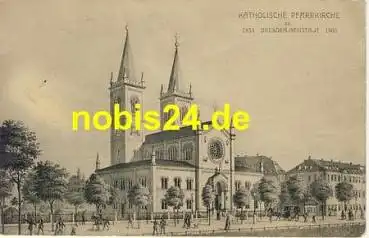 Dresden Neustadt Katholische Pfarrkirche *ca.1905
