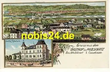 Mobschatz Dresden Litho Gasthof  *ca.1900