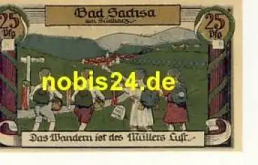 37441 Bad Sachsa Notgeld 25 Pfennige 1921