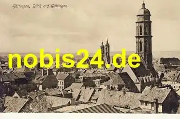 Göttingen Totale mit Kirche *ca.1930