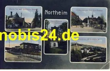 37154 Northeim Bahnhof Gymnasium o 28.9.1927