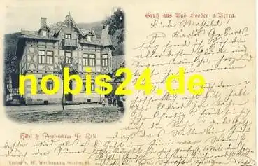 37242  Bad Sooden Werra Hotel Gold *ca.1900