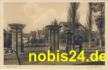 37115 Duderstadt Vor dem Westertor o 23.12.1926