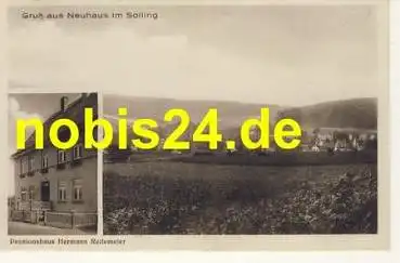 37603 Neuhaus Solling Pension Reitemeier  *ca.1920