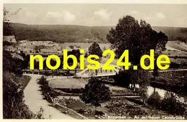 37547 Kreiensen neue Leinebrücke o 1921