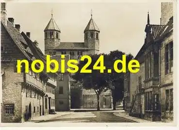 37581 Gandersheim Münster Rathaus *ca.1955