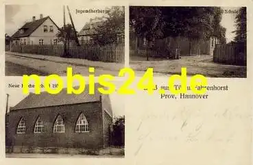 38474 Tülau Fahrenhorst Herberge Kirche o 1931
