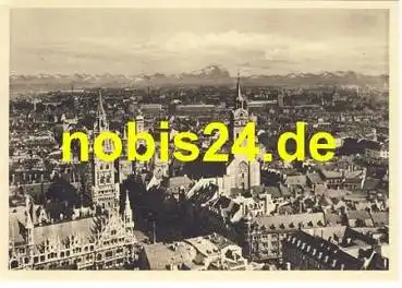 München Totale vom Dom *ca.1950