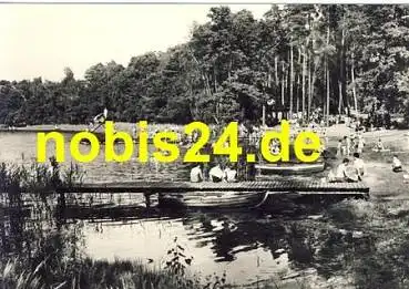 15838 Zesch am See Freibad Anlegesteg *ca.1967