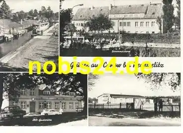 17255 Canow Gasthof Dampfer Ferienlager *ca.1979