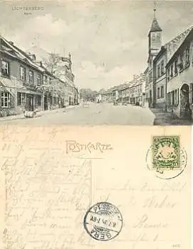 95192 Lichtenberg markt o 7.7.1905
