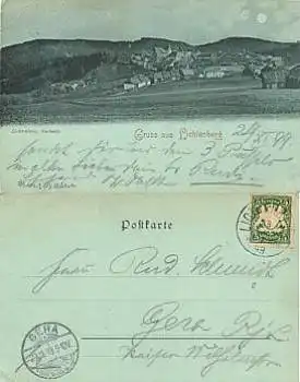 95192 Lichtenberg Mondscheinkarte o 28.11.1899