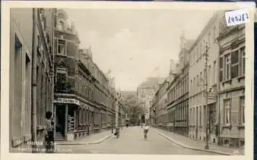 04746 Hartha Bismarckstraße und Schule * ca. 1940