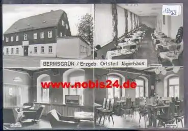 08340 Bermsgrün-Jägerhaus Ferienheim Jägerhaus o 24.2.1980