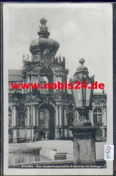 Dresden Zwinger Kronentor o 7.4.1959