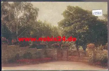 01445 Zitzschewig Radebeul Genesungsheim, Eingang zum Park o 17.7.1934