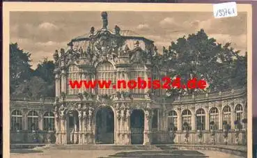 Dresden Zwinger Wallpavillon, o 17.10.1952