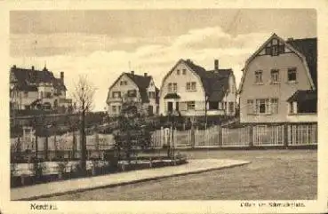 04680 Nerchau Villen am Schmuckplatz gebr. 19.1.1916